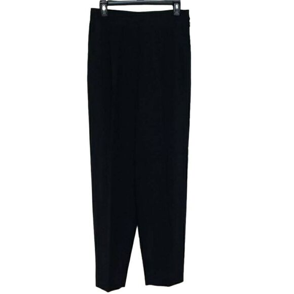 Amanda Smith  Pure Wool Black Pants sz 12 - Picture 1 of 10
